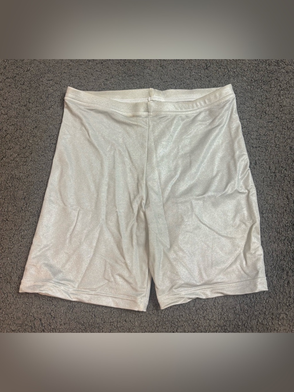 Silver American Apparel Athletic Shorts Size Medium